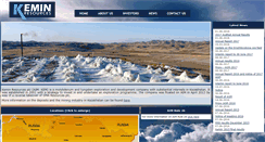 Desktop Screenshot of keminresources.com